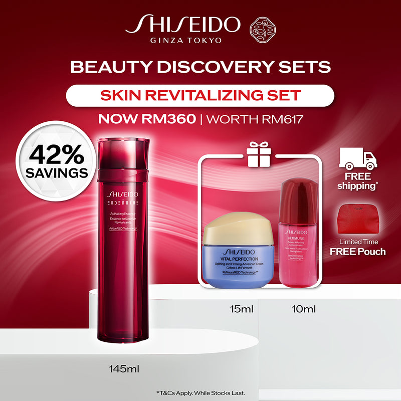 [Discover Shiseido] Shiseido Eudermine Activating Essence 145ml Starter Kit RM360 (Worth RM617) (Skin Activating)