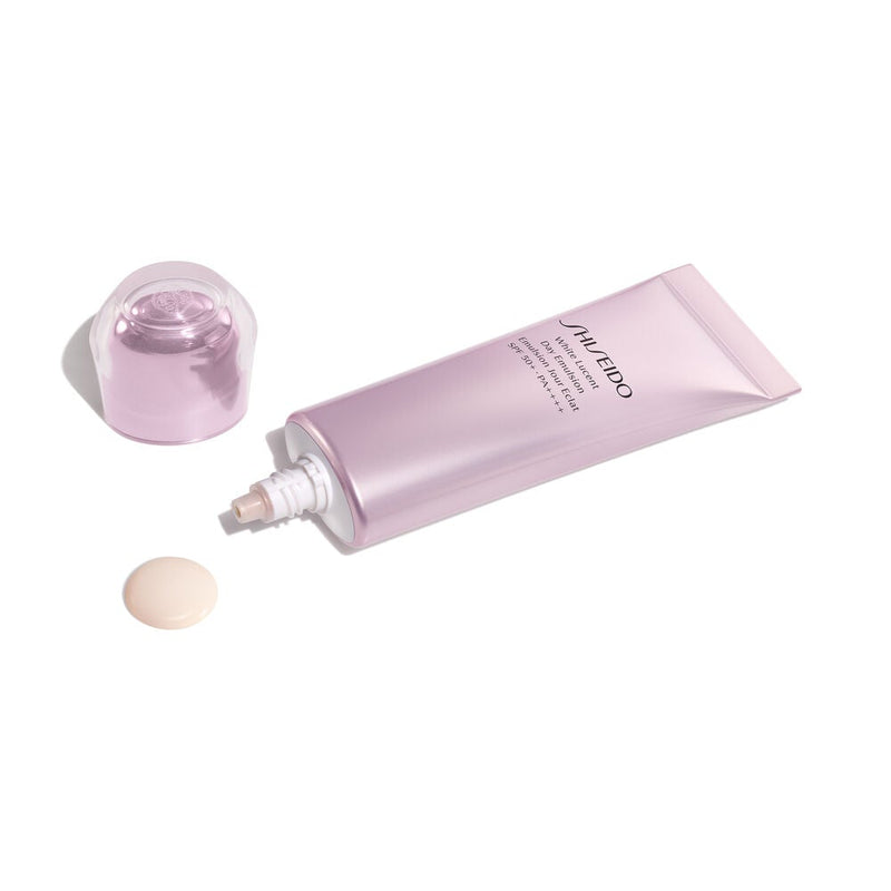 [For Dark Spot & Uneven Tone] Shiseido White Lucent Day Emulsion Broad Spectrum SPF50+ 50ml Set RM225 (Worth RM337) (Brightening)