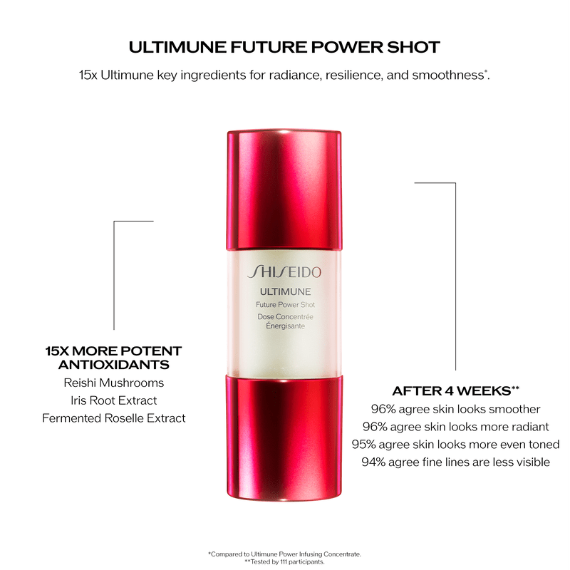 Shiseido Ultimune Future Power Shot Serum 15ml (Anti-Aging)