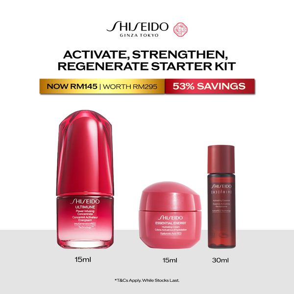 Shiseido Activate, Strengthen, Regenerate Starter Kit