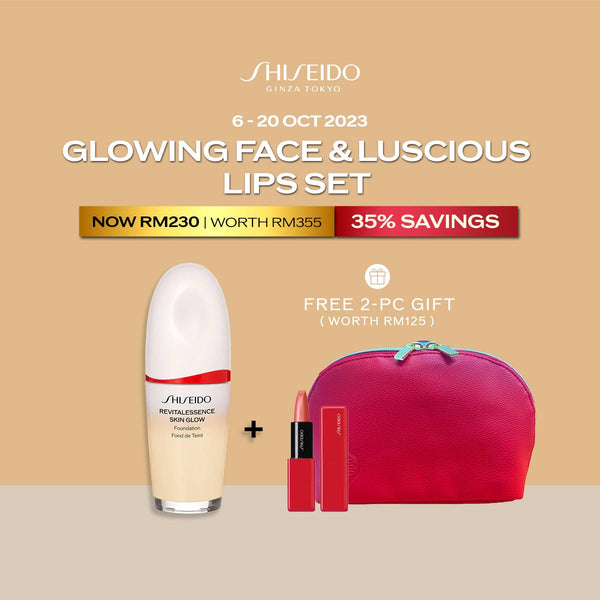 Glowing Face & Luscious Lips Set RM230 Worth RM355