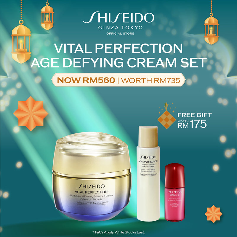 [Raya Campaign | 21 Mar - 6 Apr] Shiseido Vital Perfection Uplifting and Firming Advanced Cream 50ML RM560 (Worth RM735)