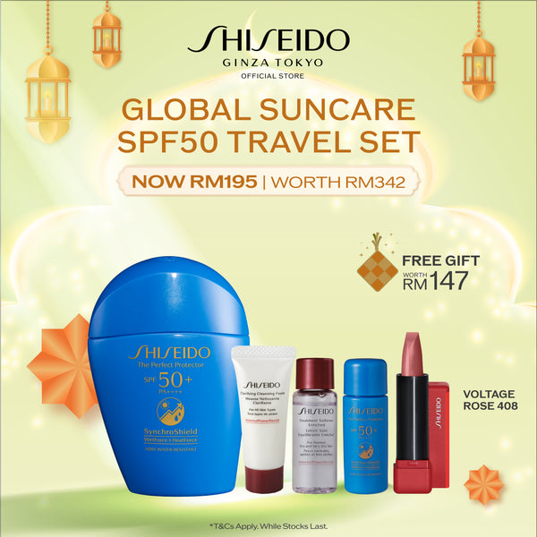 [Raya Campaign | 1 Mar - 20 Mar] Shiseido Global Suncare The Perfect Protector 50ml Set RM195 (Worth RM342)