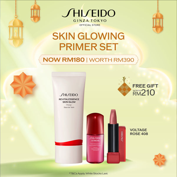 [Raya Campaign | 1 Mar - 20 Mar] Shiseido Makeup REVITALESSENCE SKIN GLOW Primer SPF 25 Primer 30ml (Makeup)RM180 (Worth RM390)