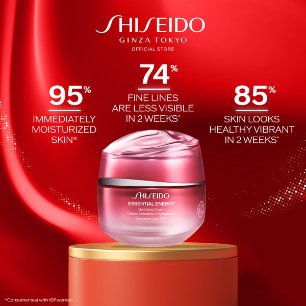 [Aug Exclusive | 1 Aug - 31 Aug] Shiseido Essential Energy Hydrating Cream 50ml Set RM250 (Worth RM530)