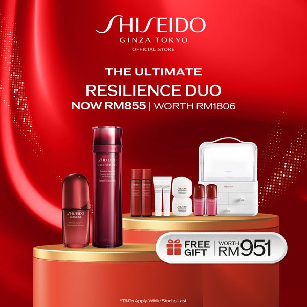 [Aug Exclusive | 1 Aug -31 Aug] Shiseido The Ultimate Resilience Duo RM855 (Worth RM1,806)