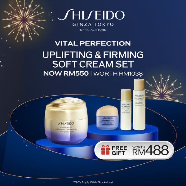 [Sep Exclusive | 1 Sep -30 Sep] Shiseido Vital Perfection Uplifting and Firming Advanced Cream Soft 50ML RM550 (Worth RM1038)