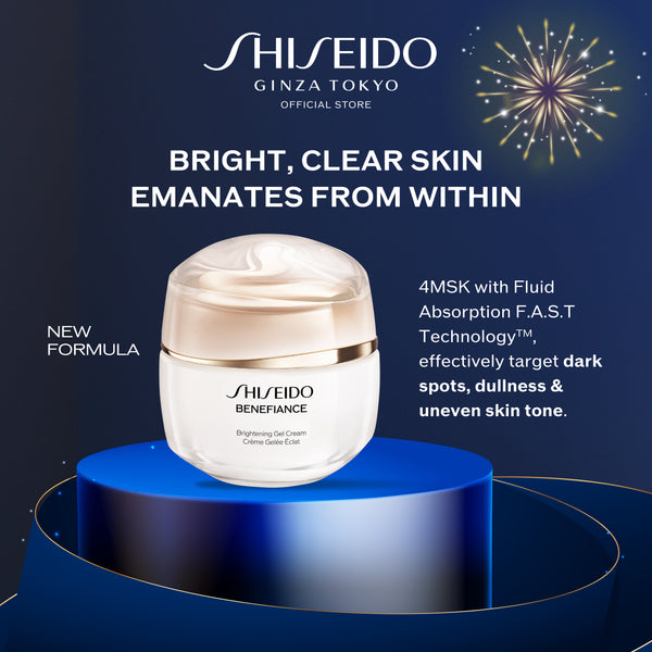 [Sep Exclusive | 1 Sep -30 Sep] Shiseido Benefiance Brightening Gel Cream Set RM326 (Worth RM568)