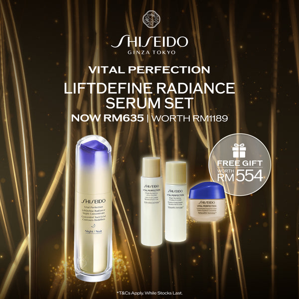 [OCT PROMO] Shiseido Vital Perfection Liftdefine Radiance Serum 40ml (Anti-Aging)