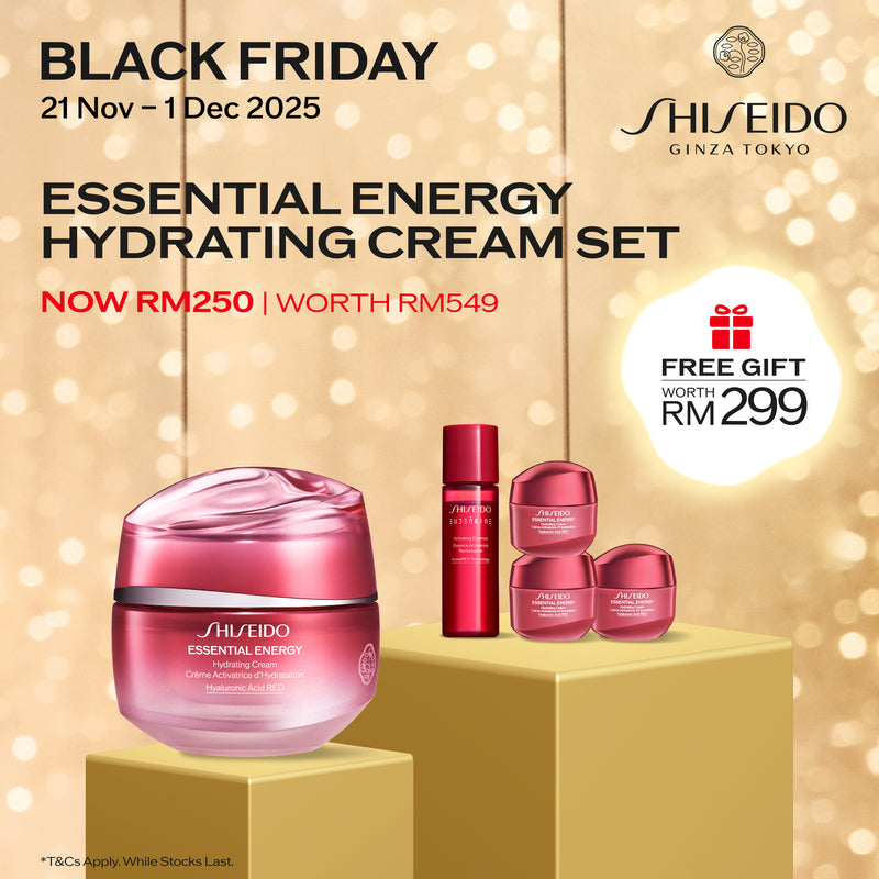 [BLACK FRIDAY SPECIAL] Shiseido Essential Energy Hydrating Cream Set