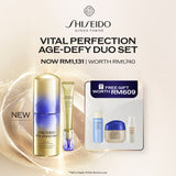 [September Exclusive | 1 Sep, 8PM - 31 Sep] Shiseido Vital Perfection Age-defy Duo Set @RM1131 (Worth RM1740)