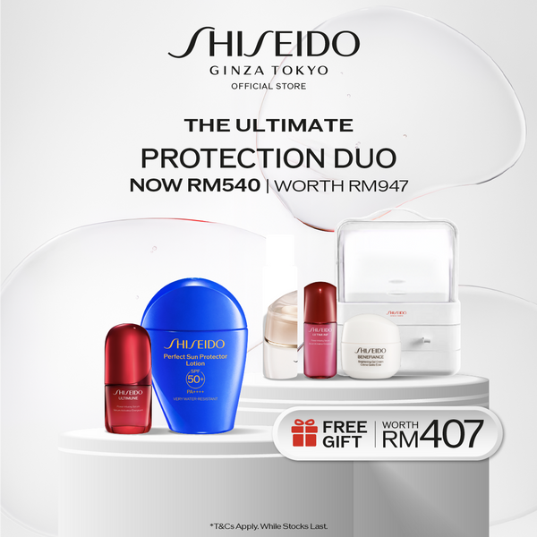 [Aug Exclusive | 1 Aug -31 Aug] ShiseidoThe Ultimate  Protection Duo Set RM540 (Worth RM947)