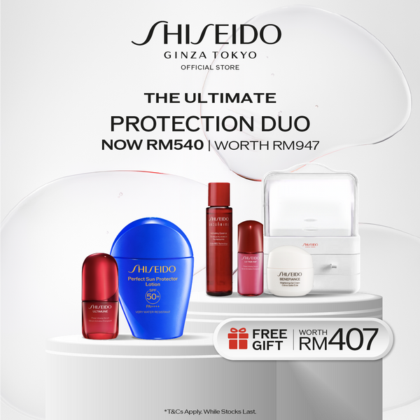 [Aug Exclusive | 1 Aug -31 Aug] ShiseidoThe Ultimate  Protection Duo Set RM540 (Worth RM947)