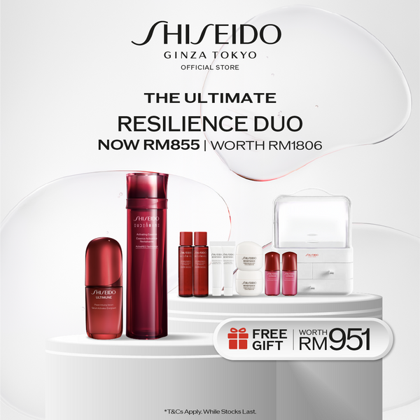 [Aug Exclusive | 1 Aug -31 Aug] Shiseido The Ultimate Resilience Duo RM855 (Worth RM1,806)