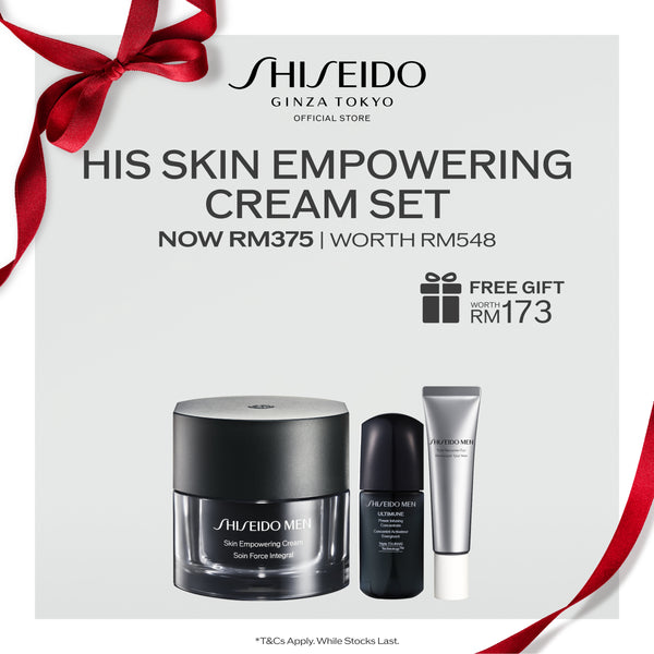 [Valentine's Day] Shiseido Men Skin Enpowering Cream 50ml (Anti-Aging) RM375 (Worth RM548)