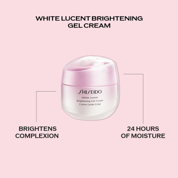 [For Hyperpigmentation] Shiseido White Lucent Brightening Gel Cream 50ml Set RM310 (Worth RM496) (Brightening)