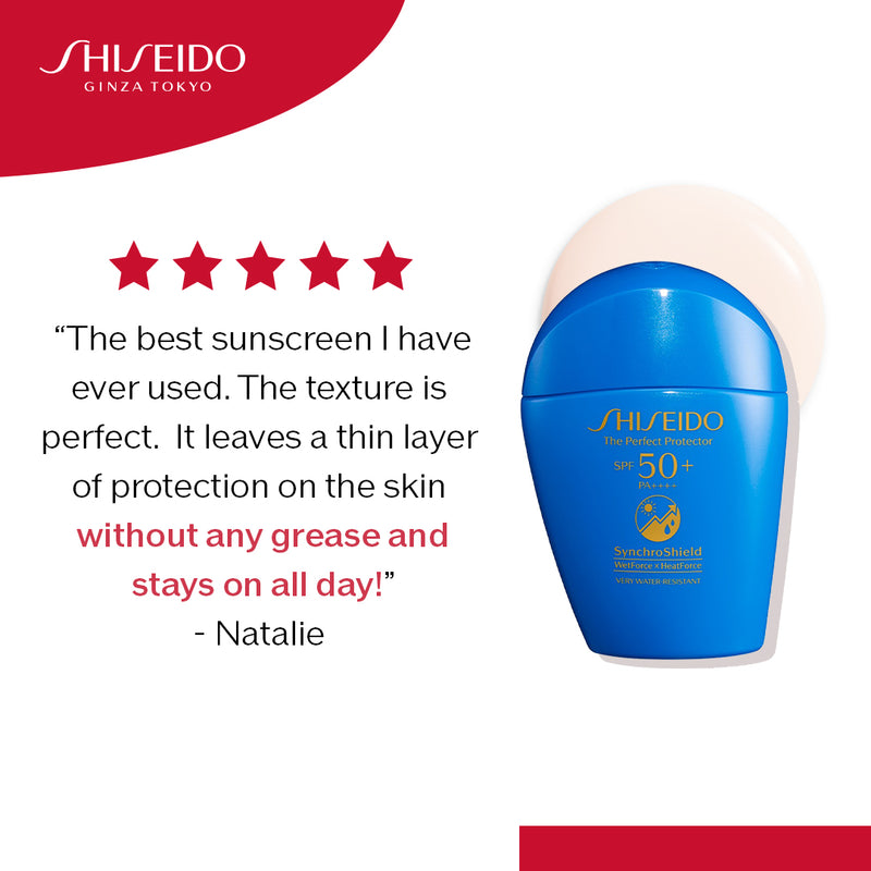 Shiseido Global Suncare The Perfect Protector Suncare SPF50+ PA++++ Sunscreen 50ml Twin Pack (Sun Protection)