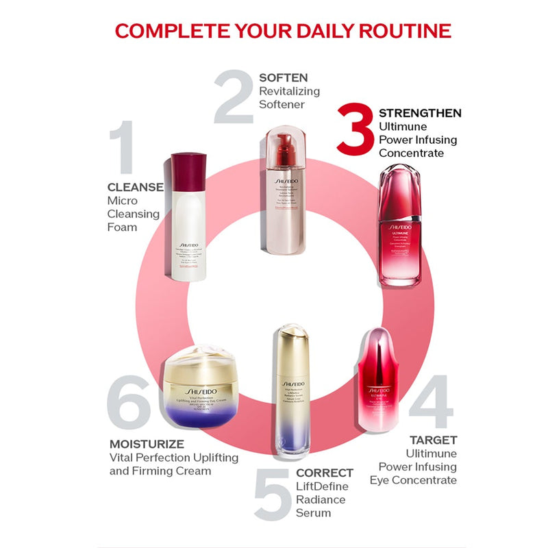 [CNY] Shiseido Ultimune Power Infusing Concentrate Serum 75ml (Anti-Aging) RM585 (Worth RM890)